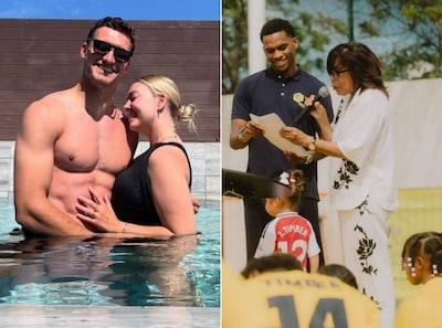Voetballers op vakantie | Nordin Bakker met gezin op Canarische Eilanden, Jurriën Timber opent Cruyff Court op Curaçao