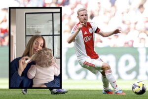 Vrouw Davy Klaassen is dolbij met bijzondere eigenschap dochter: 'Ze is ermee geboren'