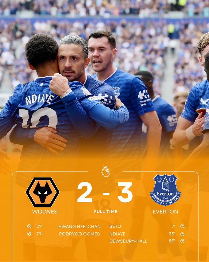 Everton – Wolves: 2–3 spektakelstuk in Molineux