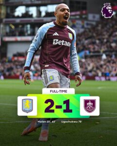 Uitslagen wedstrijden Premier League 5 Okt.